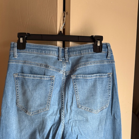 Knox Rose Light Blue Flare Jeans - Picture 6 of 6